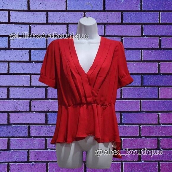 Forever21 Peplum Top - Blouses/Tops, Size M for Women - Picture 1 of 7